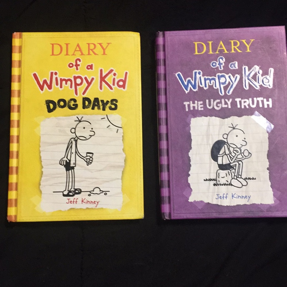 EUC DAIRY OF A WIMPY KID BOOKS